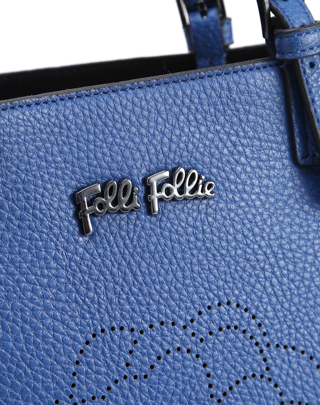 folli follie 女款蓝色经典时尚单肩包