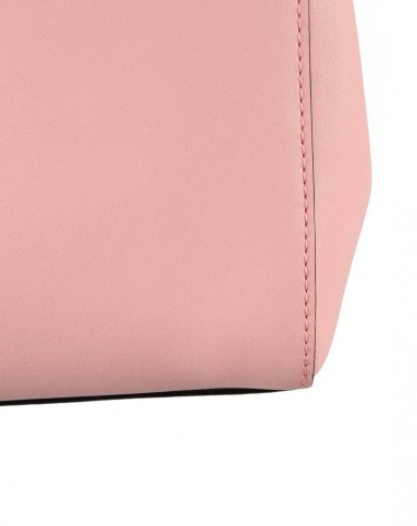 2016年新款 粉红色简约纯色斜挎包