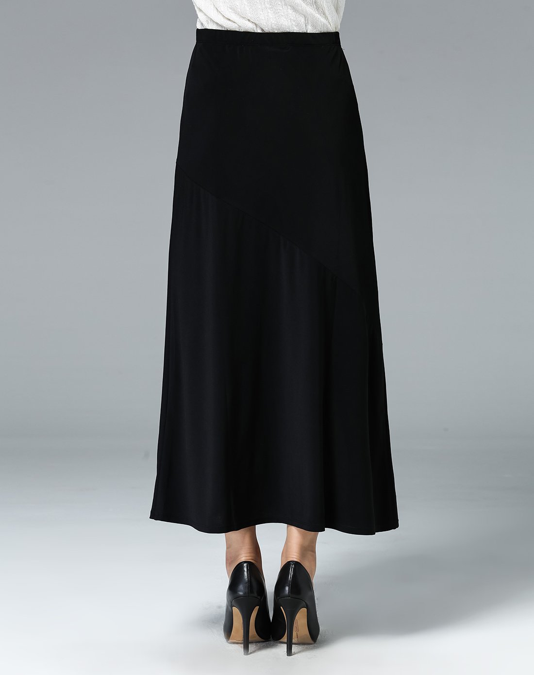 女装黑色时尚潮流长半裙