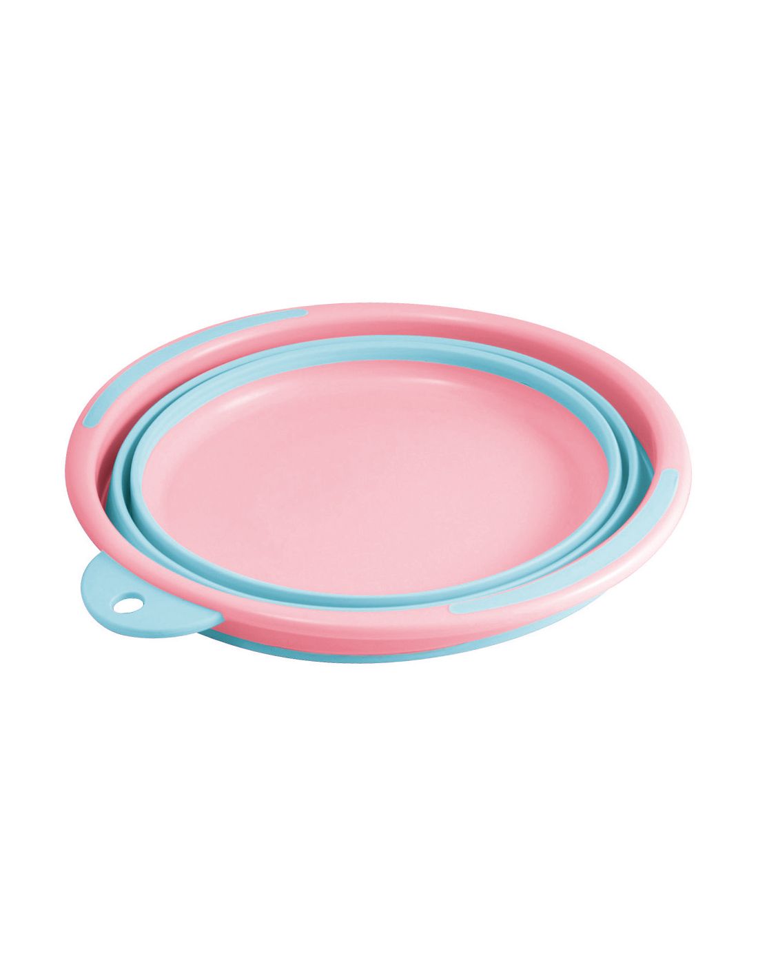 日本原装进口伊势藤悬挂式折叠脸盆-蓝色12l