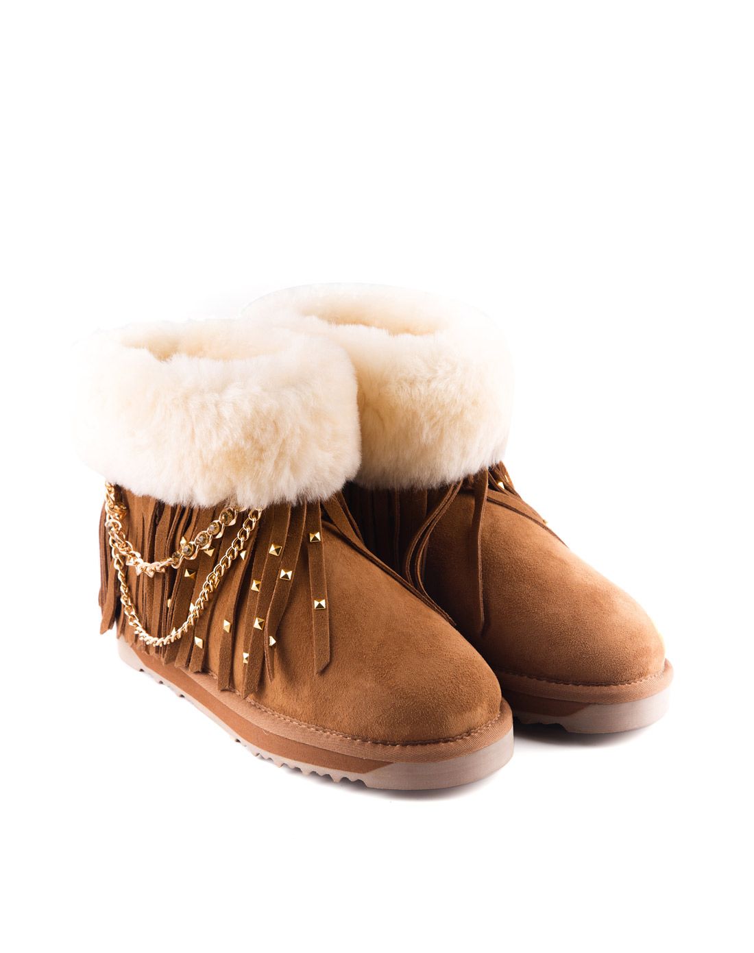 ugg eversheepskins ever alice爱丽丝栗色时尚短筒迷你靴