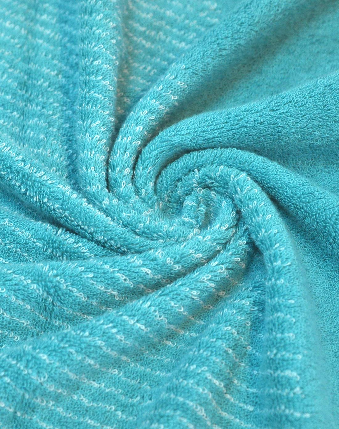 esprit 中空棉无捻纱超柔浅绿浴巾(70*140)