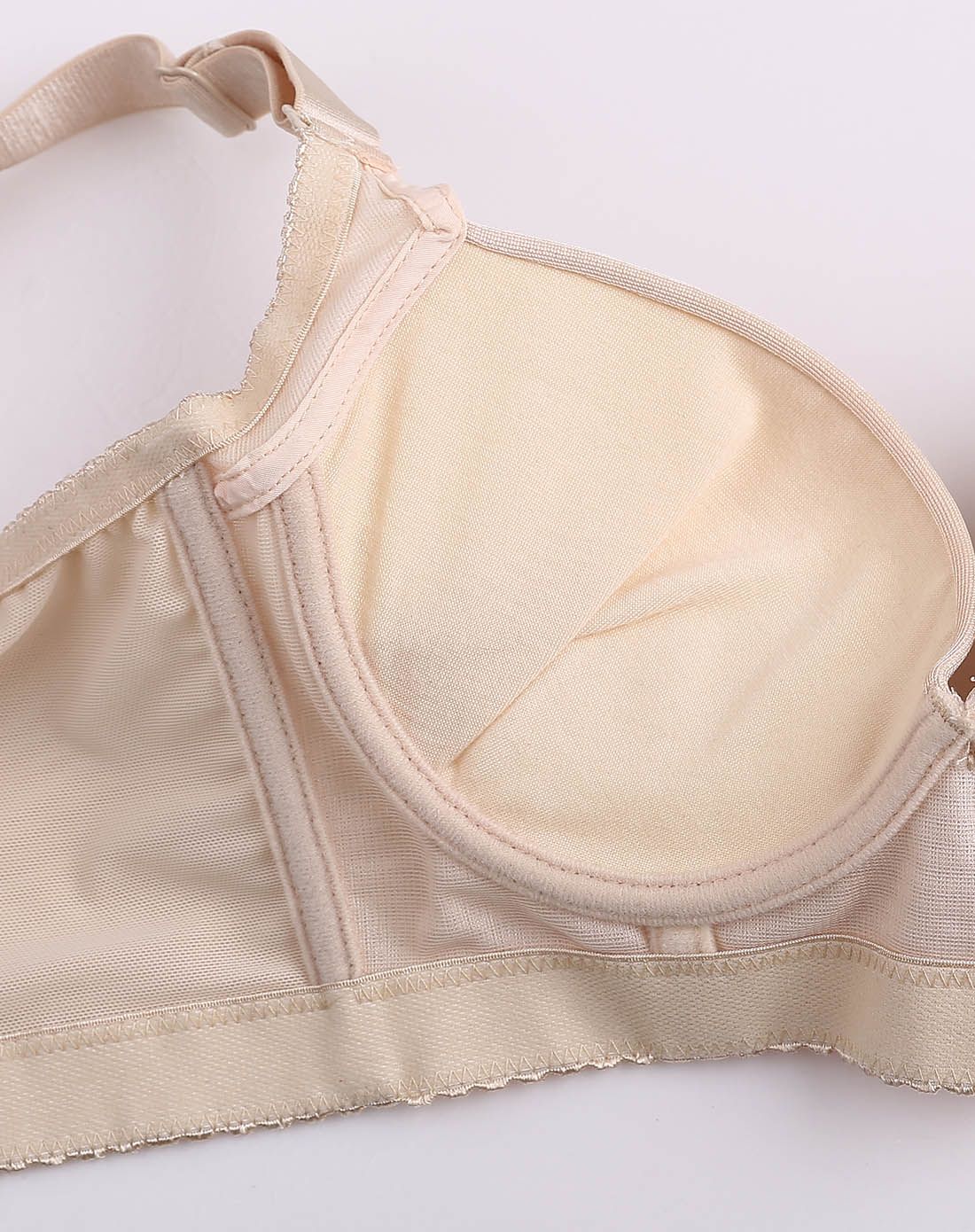 肤色光面柔珠按摩调整型文胸