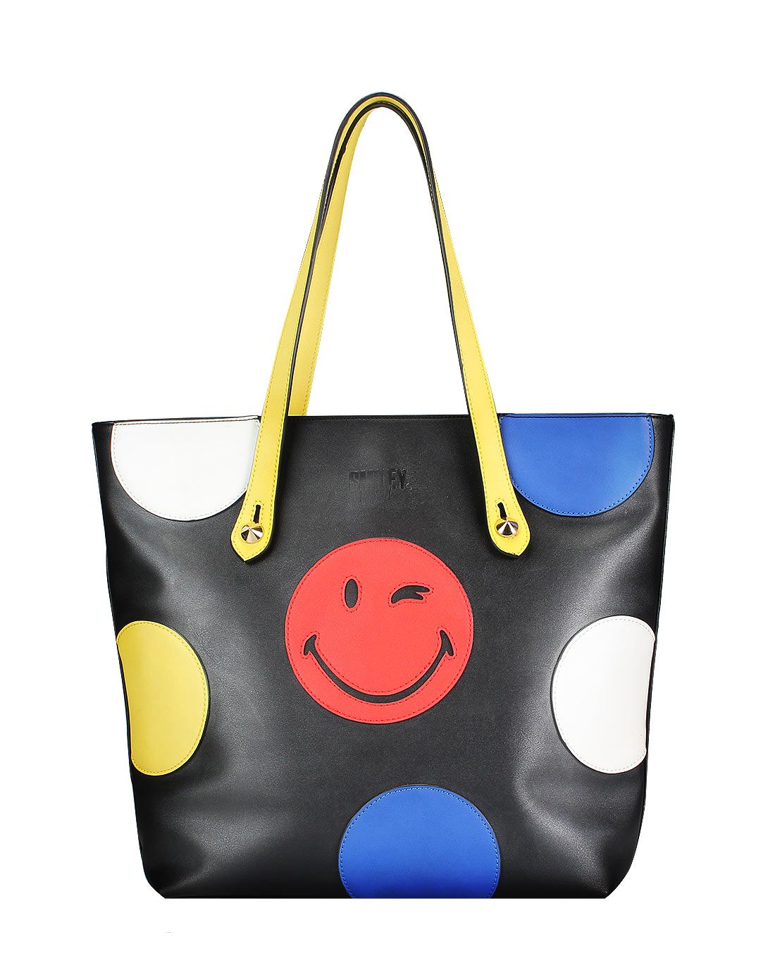 微笑宝贝smiley家居用品专场糖果笑脸单肩包(黑)qk-bd575_唯品会