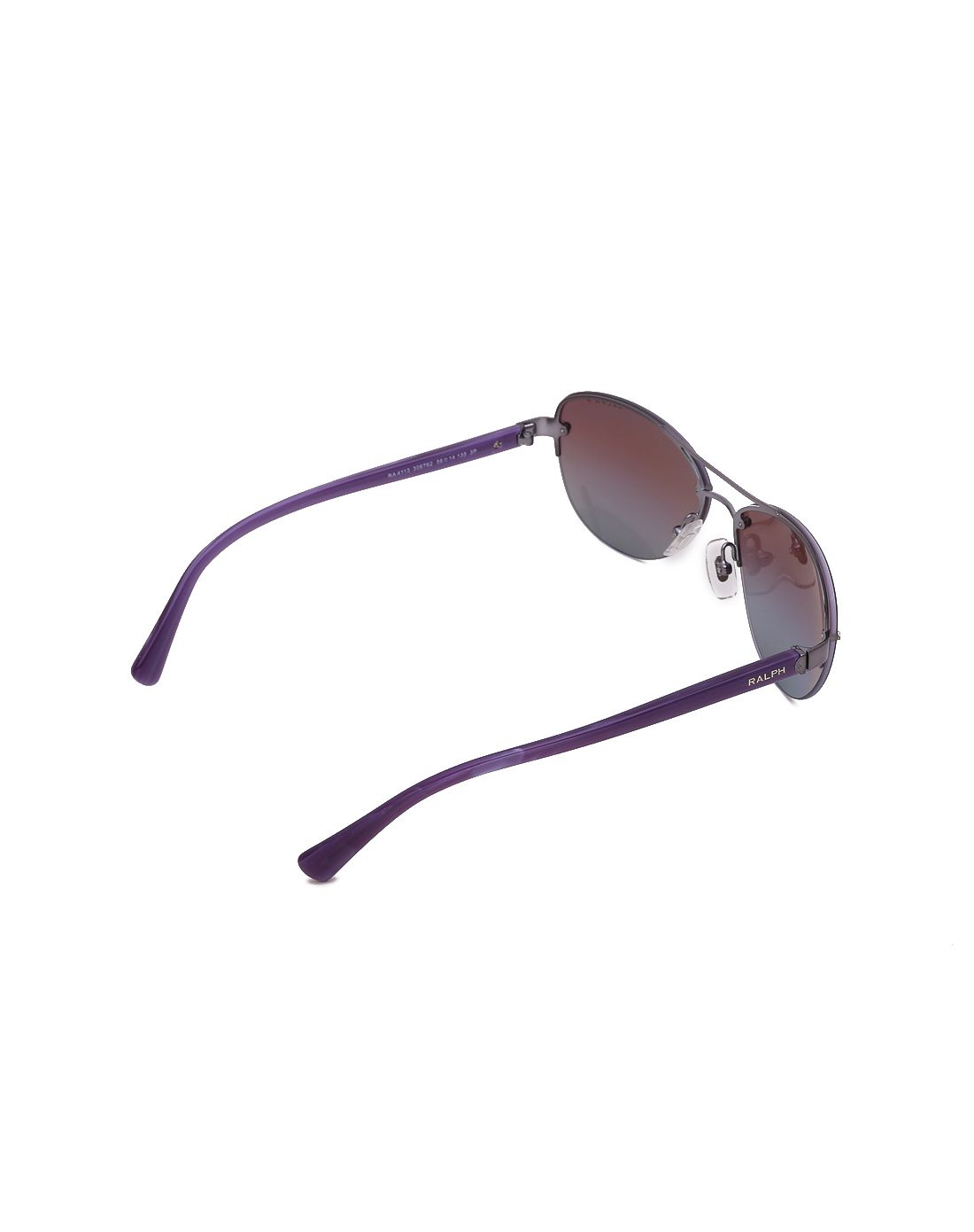 ralph女款紫色金属双粱飞行员太阳眼镜