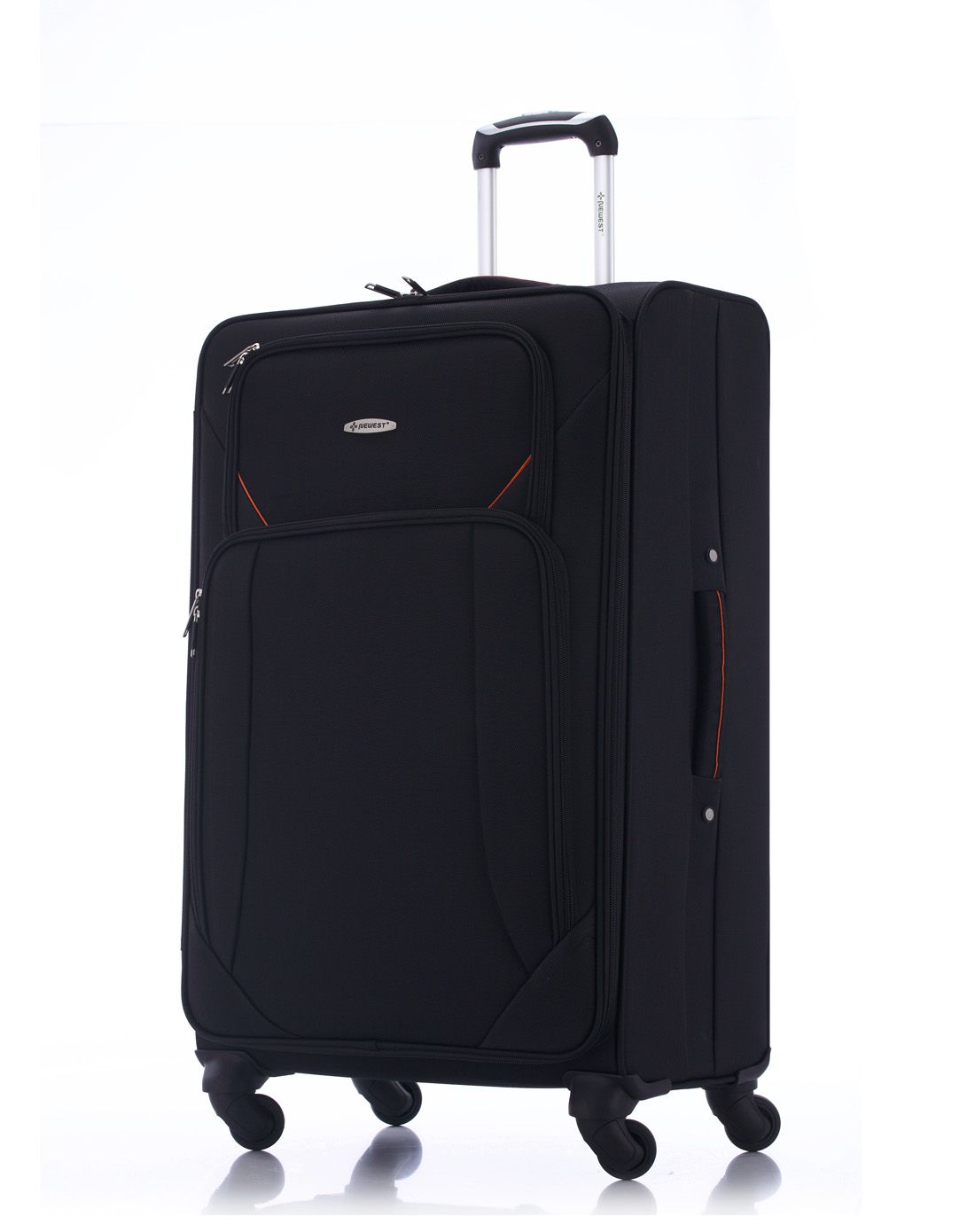 28寸黑色牛津布拉杆箱万向轮商务款箱行李箱旅行箱