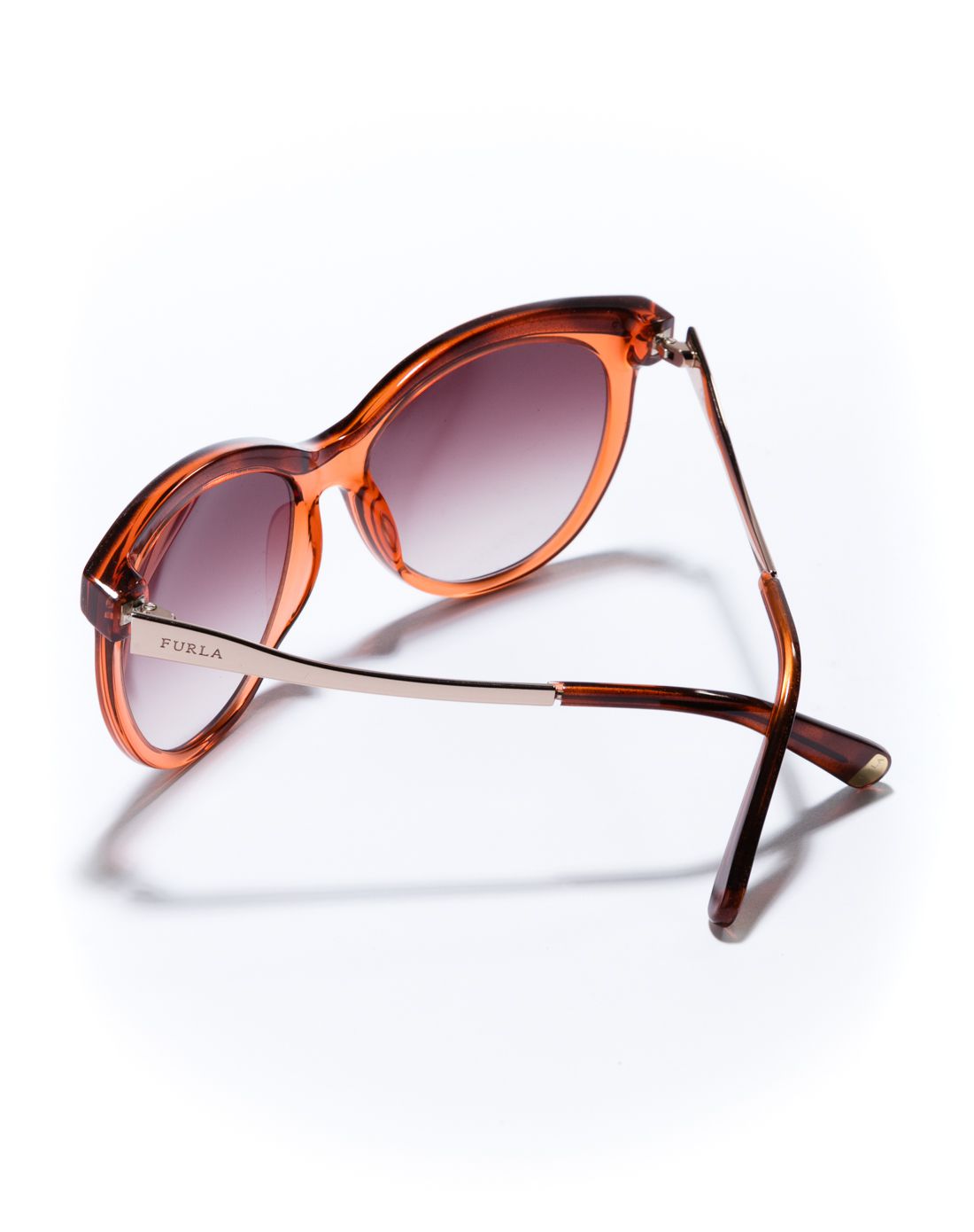 furla橙红色女式太阳眼镜