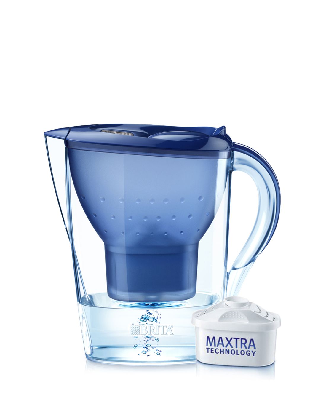 > 碧然德滤水壶marella3.5l蓝色(一壶一芯)