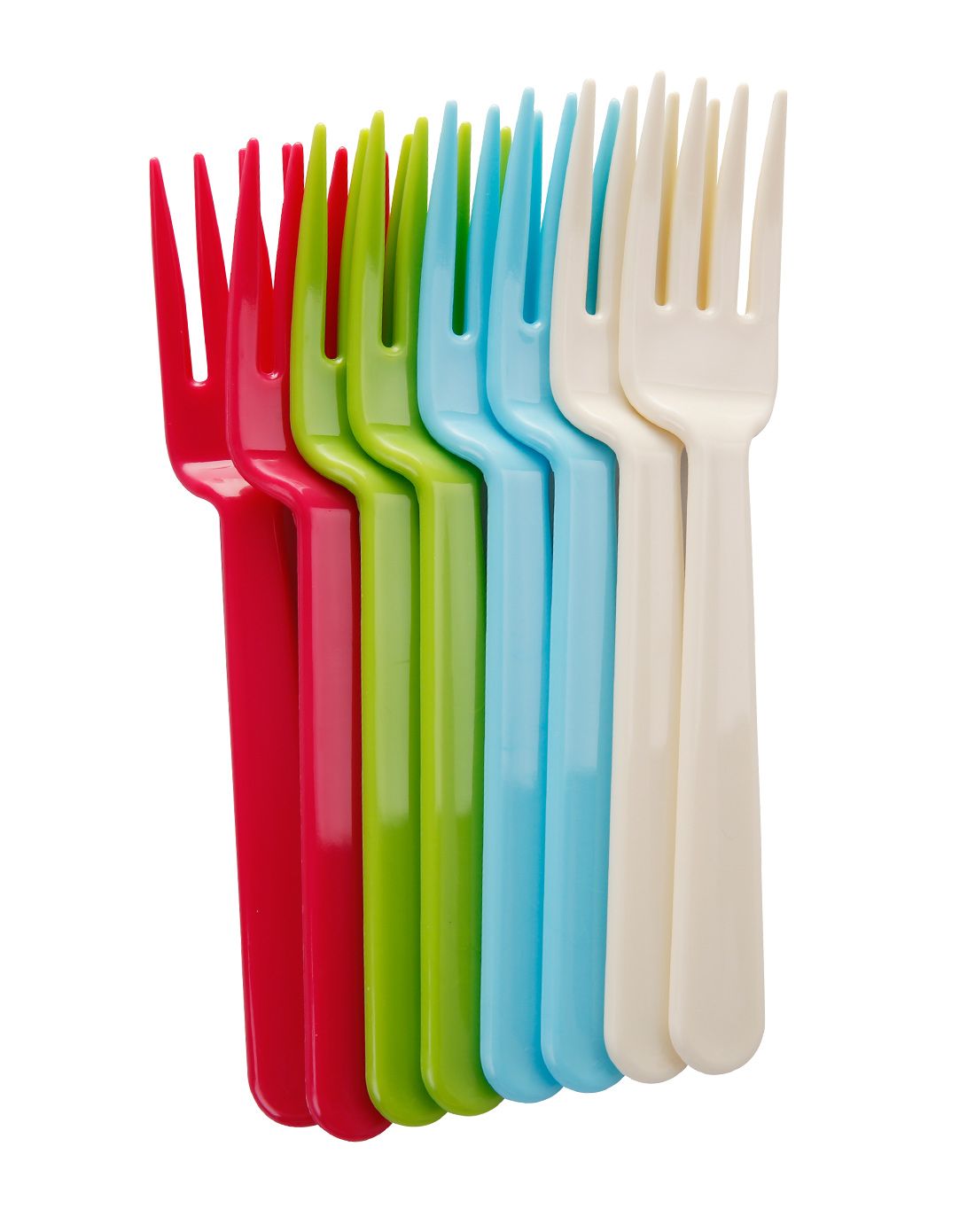 日本原装进口山田化学g&b彩色食品叉子&汤勺2p