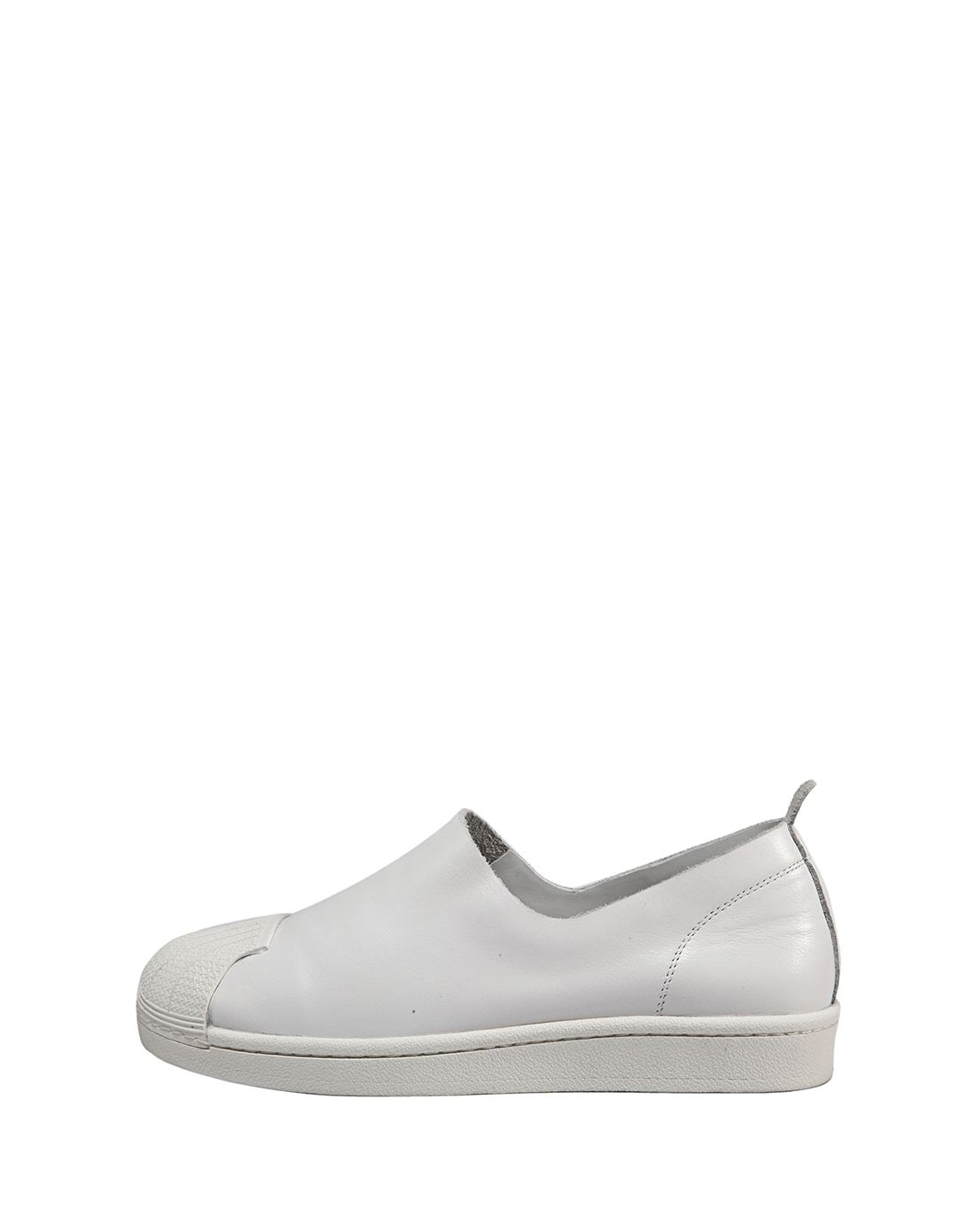 万里马wanlima万里马 简约牛皮拼接平跟休闲小白鞋1980236700162wtl_