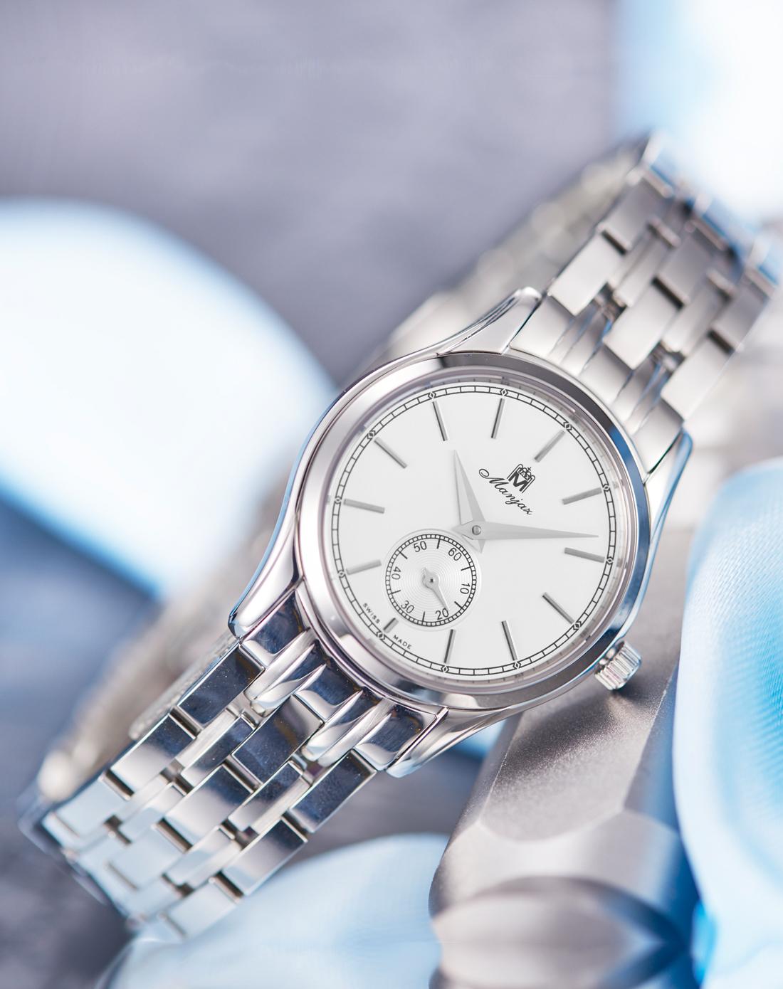 名爵 爱琴海系列精钢表带超薄型石英女士腕表