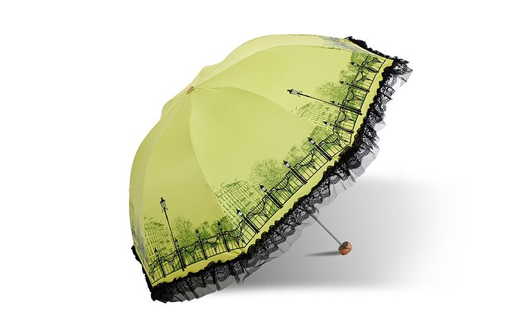 天堂伞 蕾丝花边唯美绣花遮阳伞