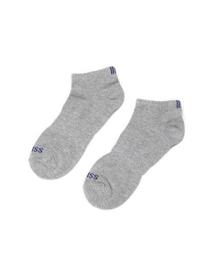 女款浅灰色时尚休闲袜子 两件起售