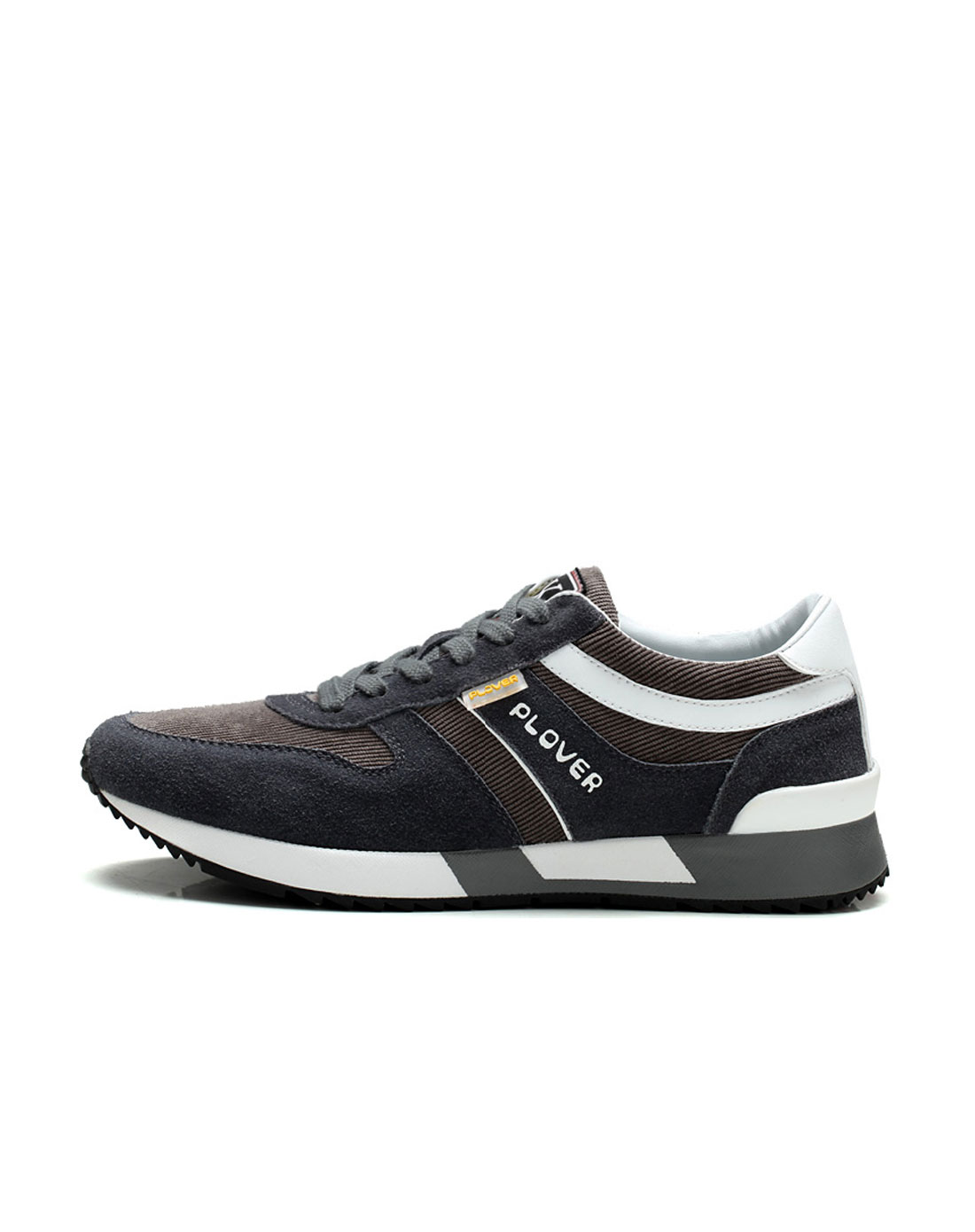 plover2016春季新款灰色反绒牛皮休闲鞋a12061105_唯品会