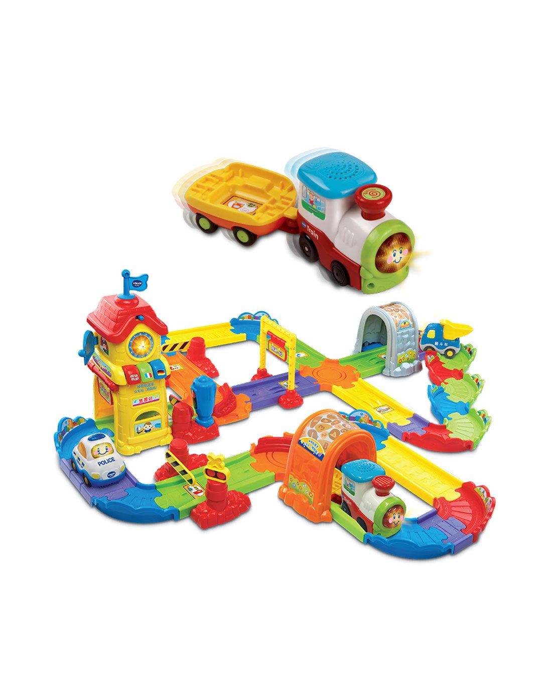 伟易达vtech 神奇轨道车火车站(精致版)