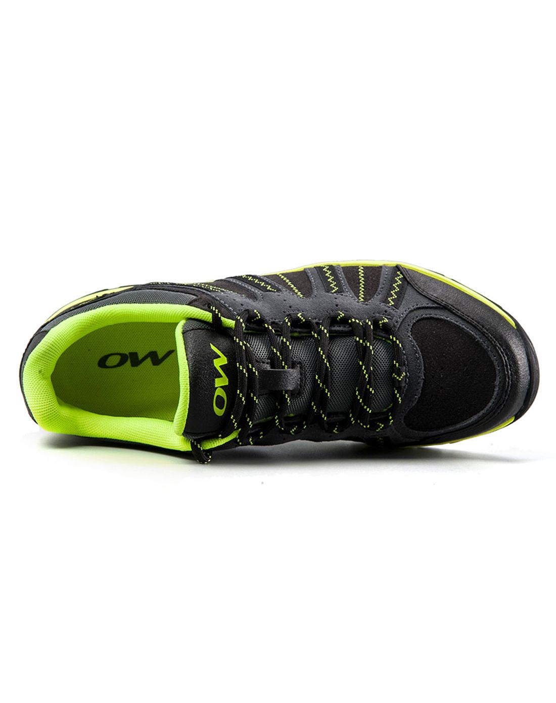 男子时尚健行跑鞋旅行鞋健行鞋 黑