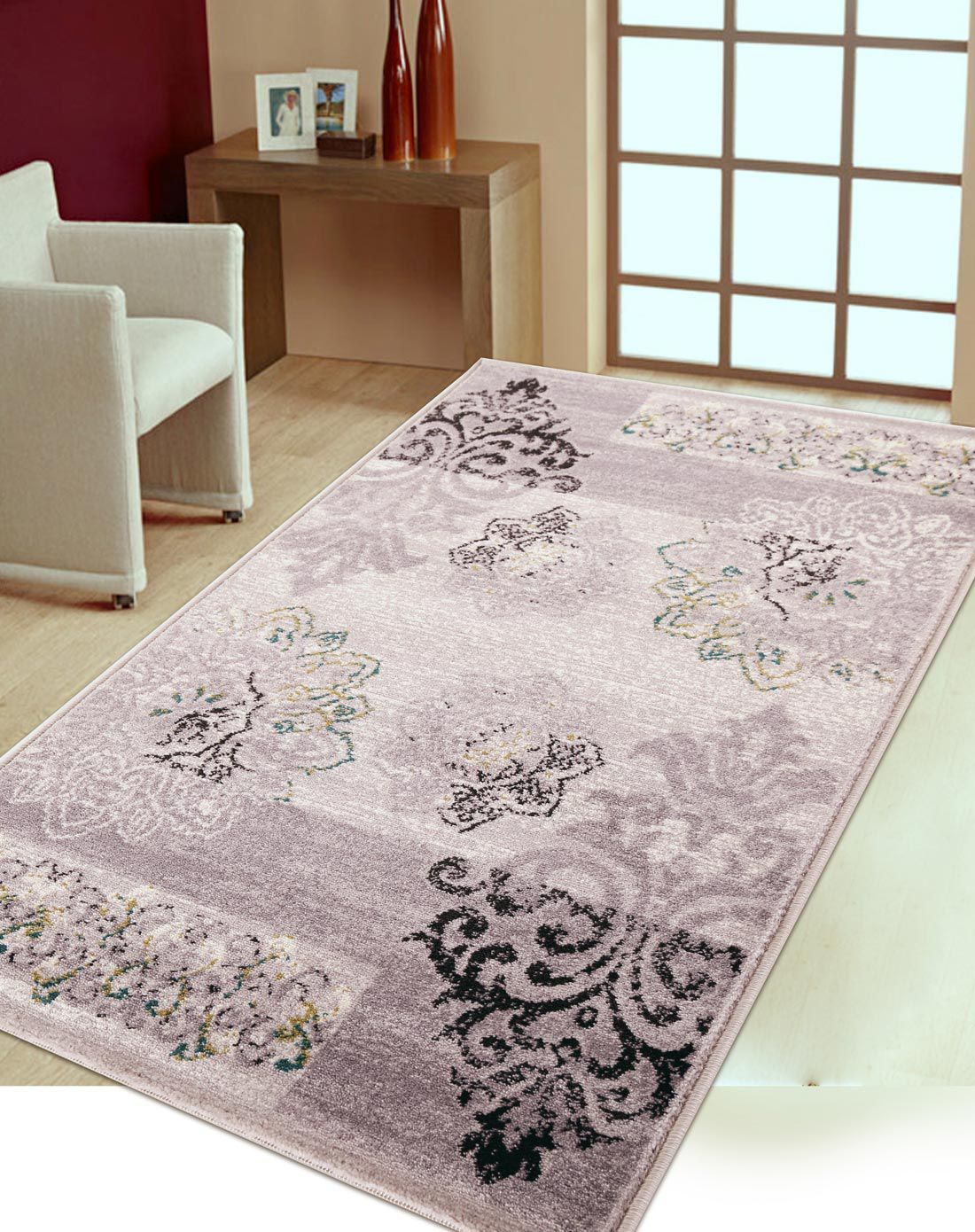 幻彩现代客厅地毯80*120cm(7色可选)