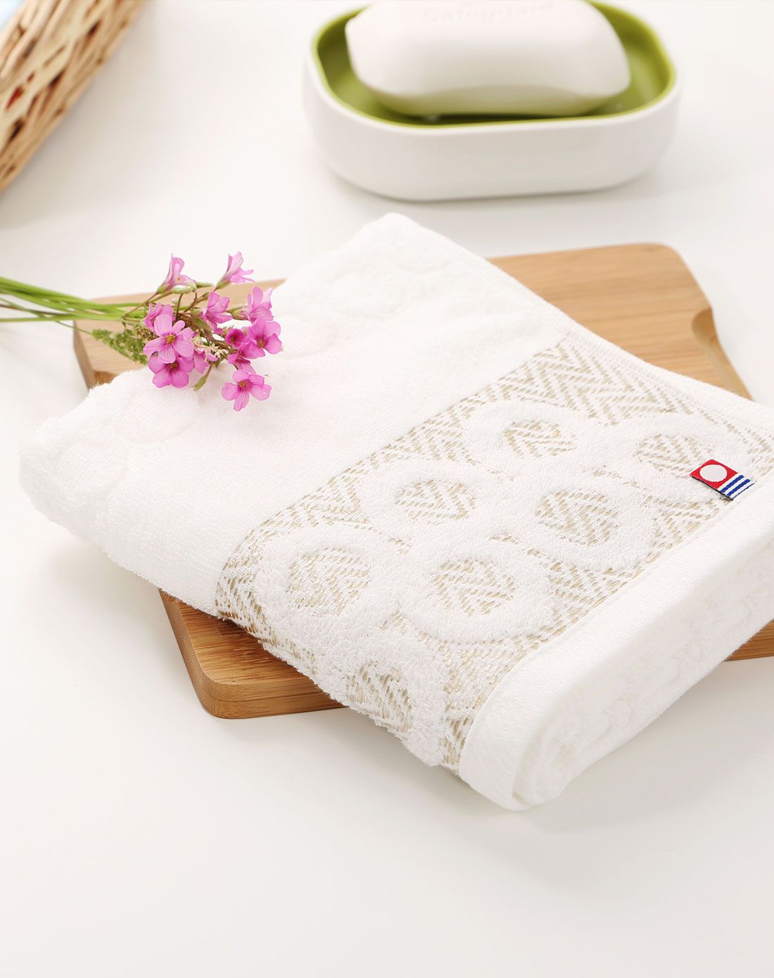 日本原装今治毛巾圆圈