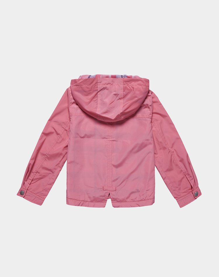 levis 女童玫瑰粉梭织夹克