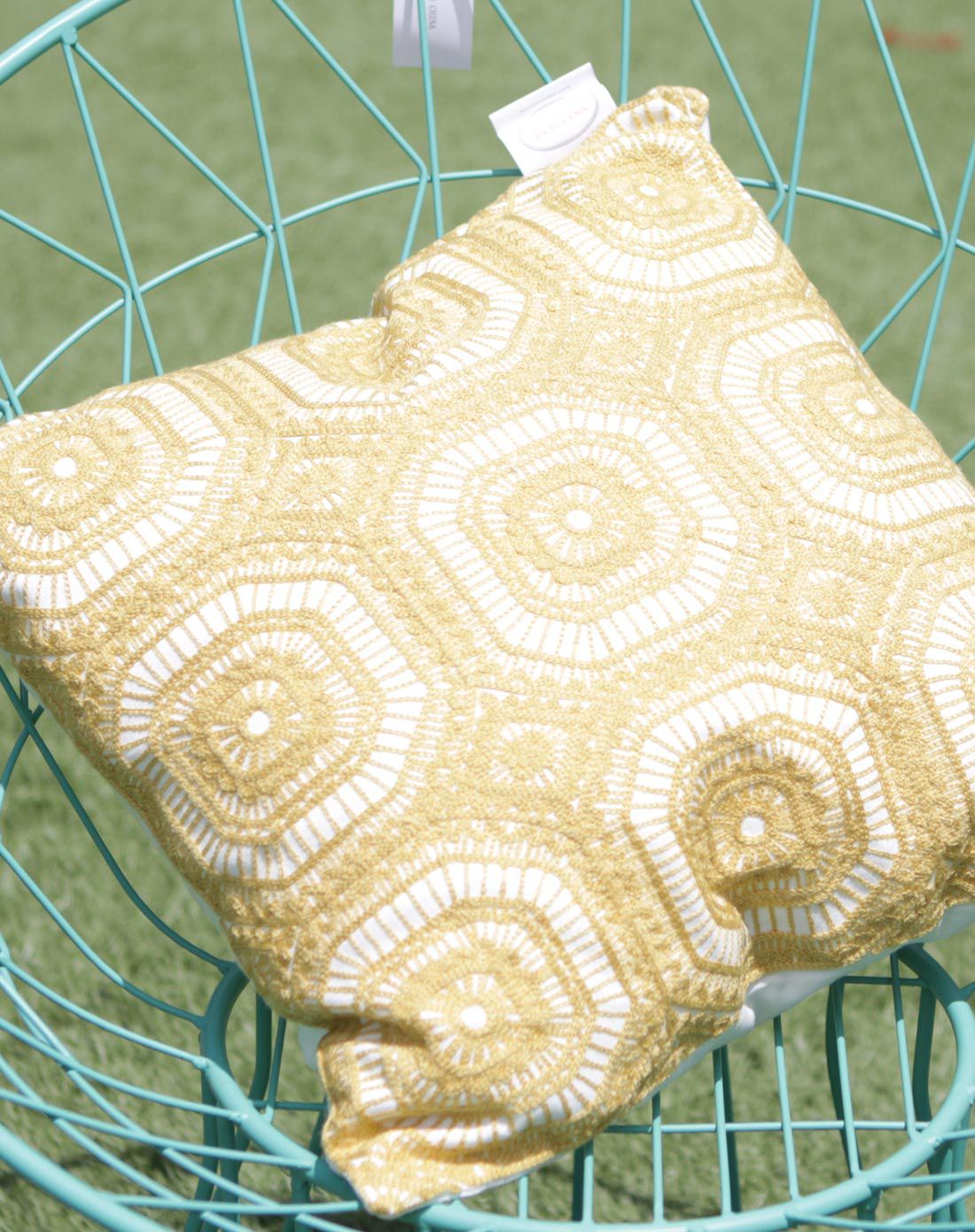 你可居 北欧简约创意棉麻手工编织抱枕