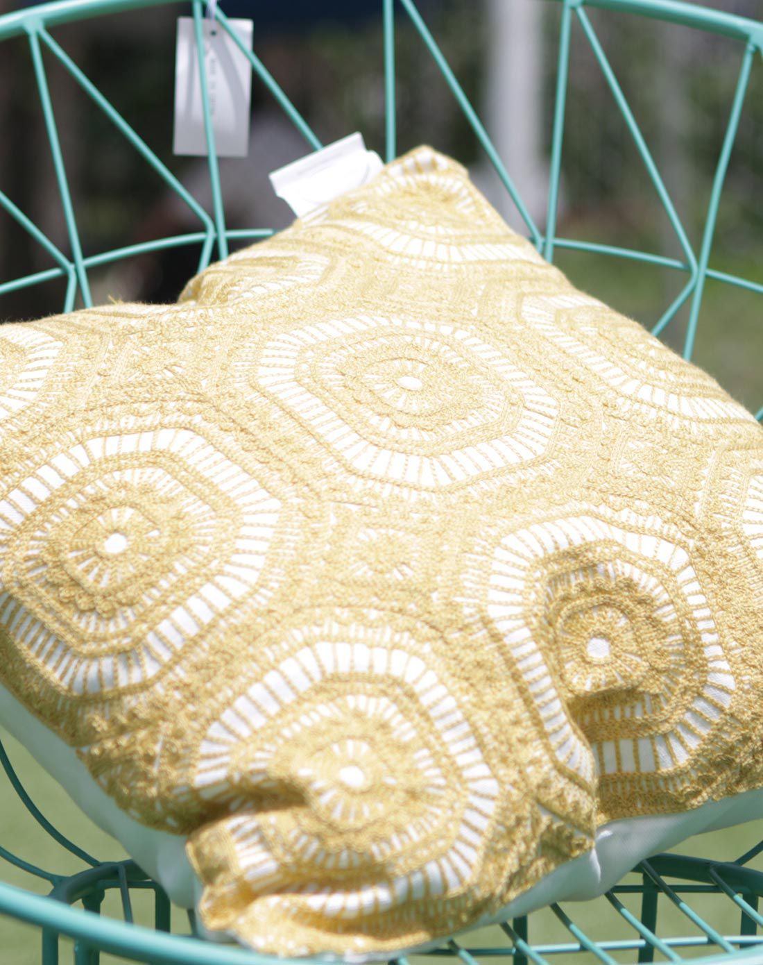 你可居 北欧简约创意棉麻手工编织抱枕