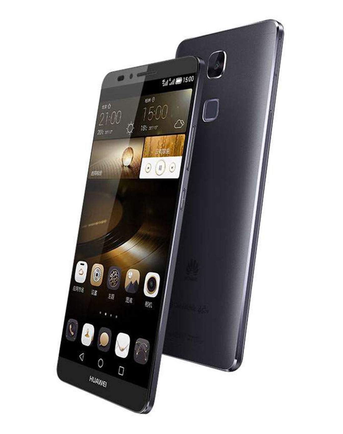 品牌手机专场华为mate 7标配/版移动4gmt7-tl00-曜石黑色