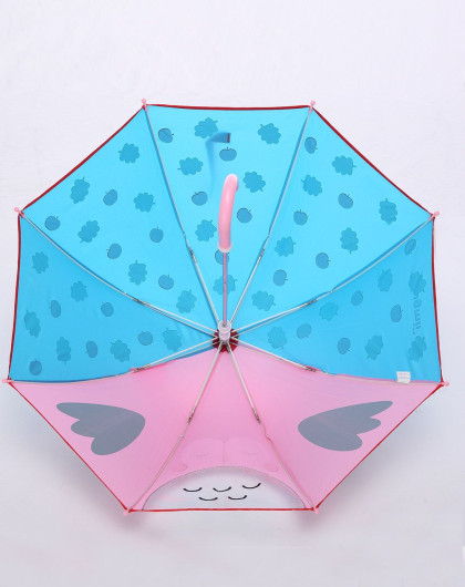 男女童猫头鹰立体造型雨伞