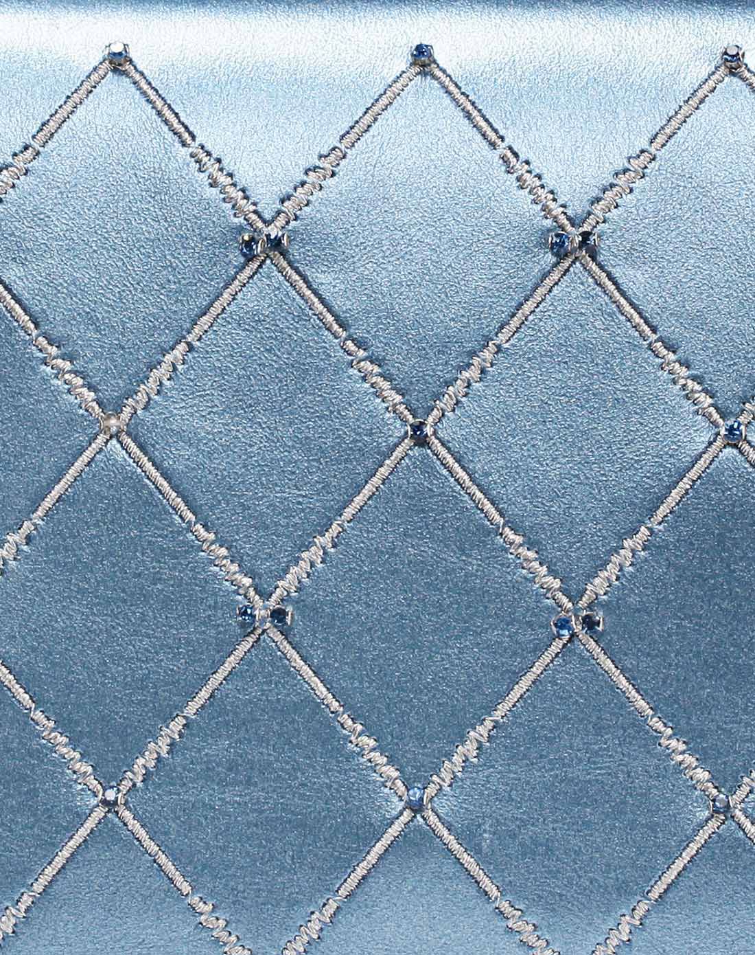 秘境浅冰蓝手提包