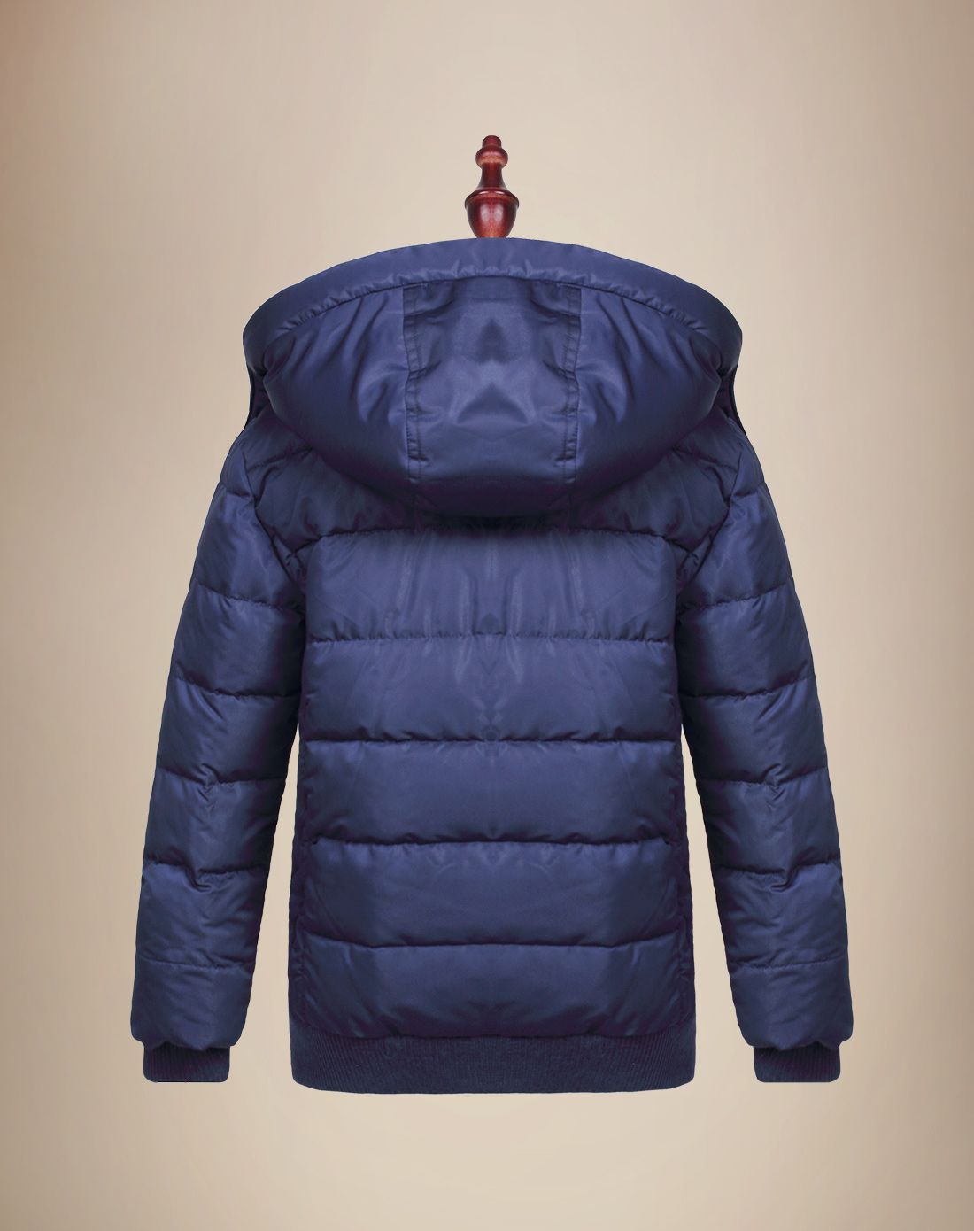 男童藏青色棉服