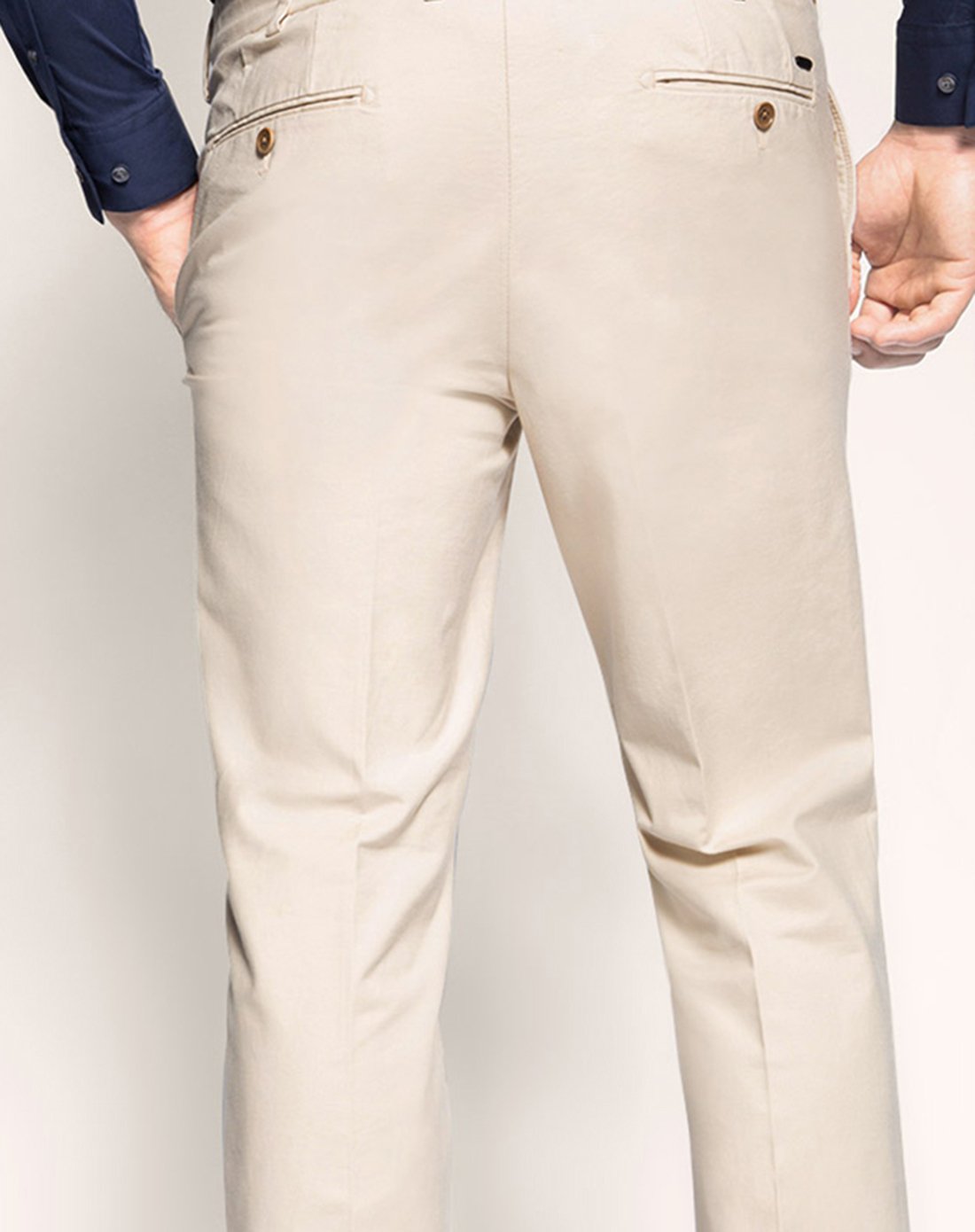 esprit时尚男士 时尚款休闲长裤075eo2b008290_唯品会