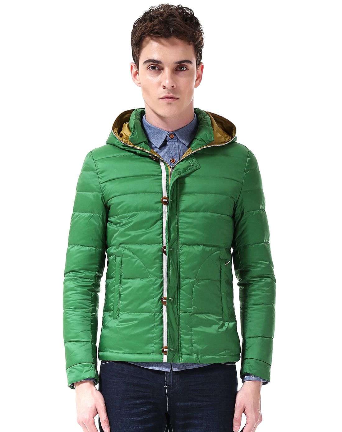 摩高mogao鲜草绿男装时尚休闲羽绒服861153057591鲜草绿_唯品会