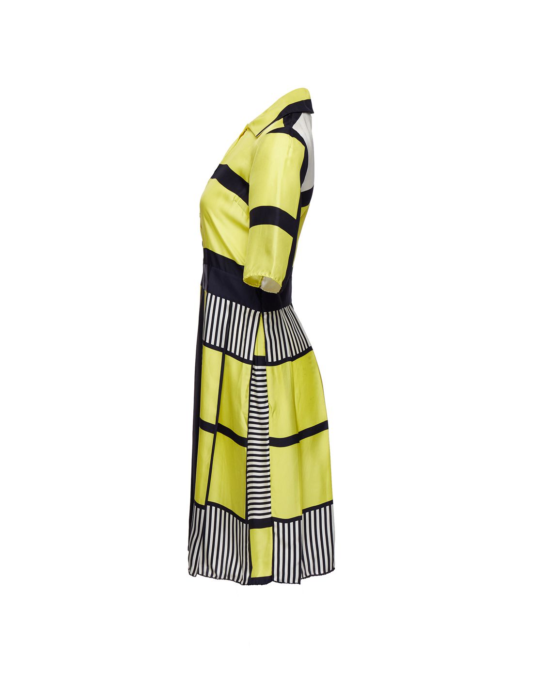 marni女款黄色连衣裙