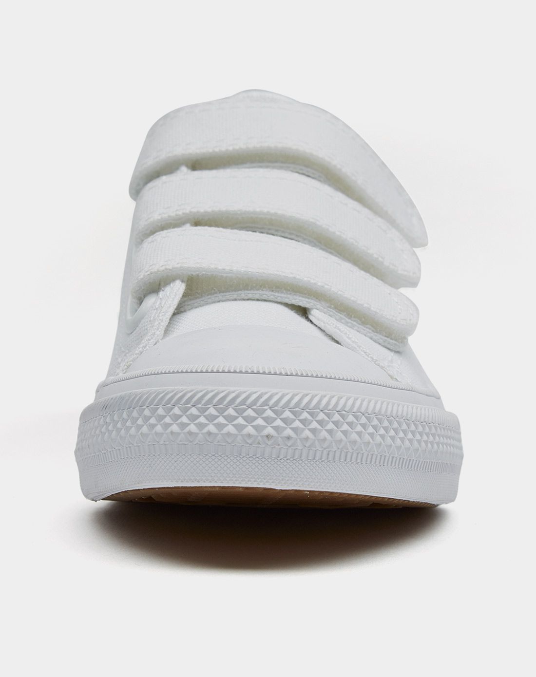 converse 中性白色布面胶鞋