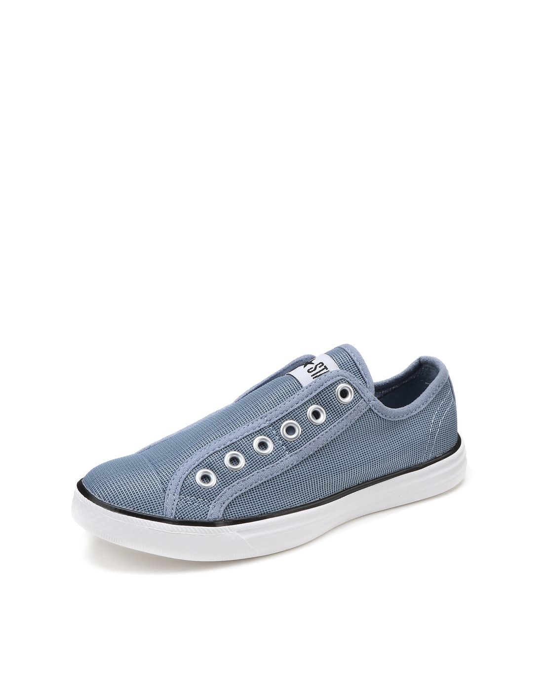 轻便透气 中性款灰蓝色低帮休闲鞋 匡威converse