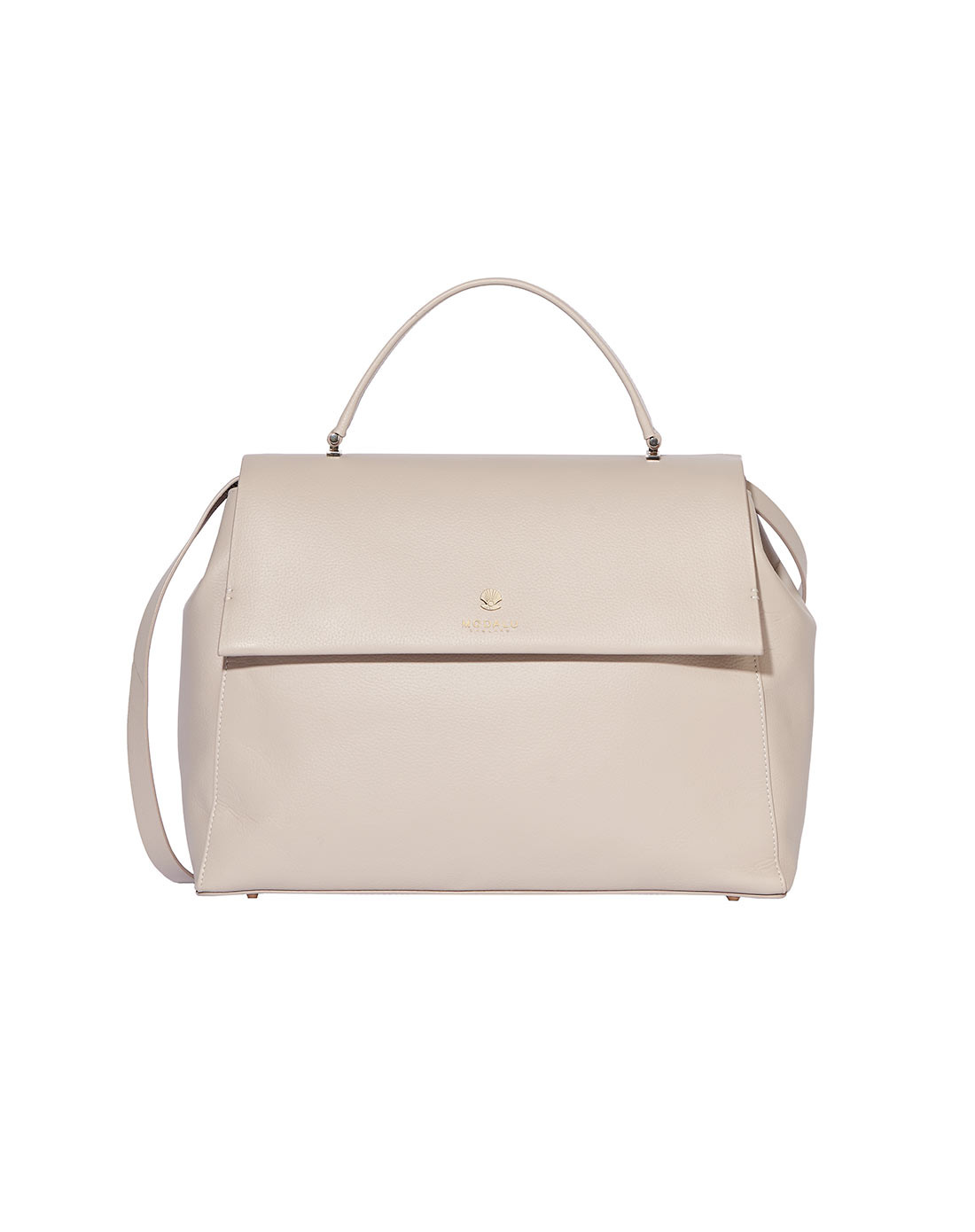 heather法国风情鲨鱼皮色中号手提斜挎包