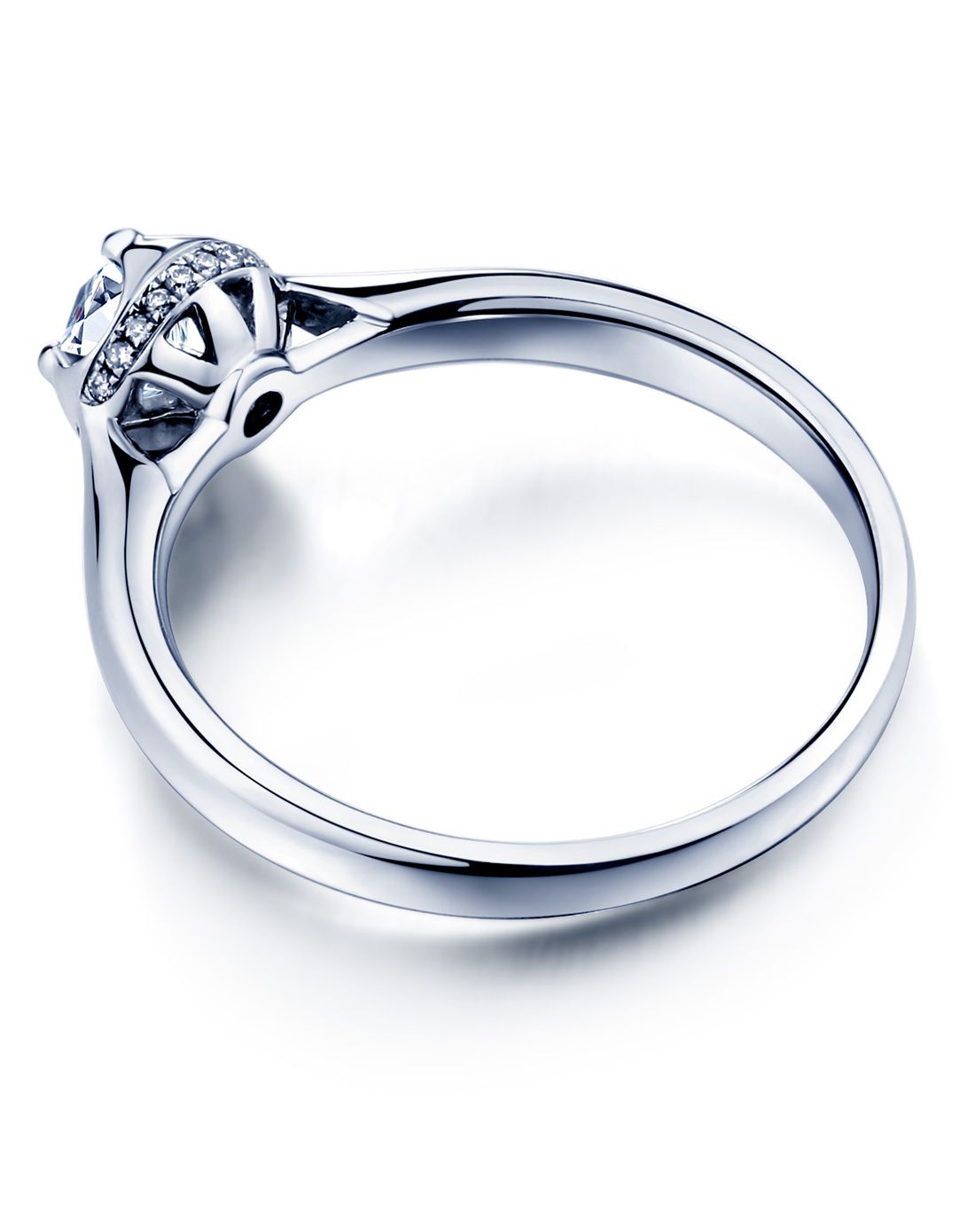 千叶 凝恋18k金钻石戒指