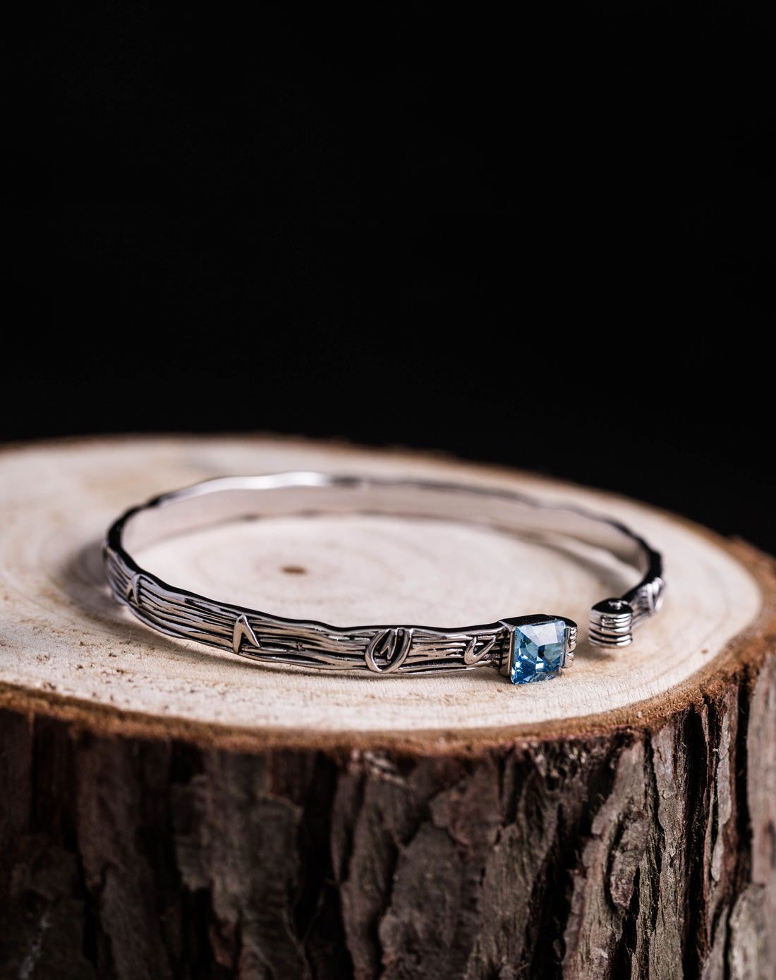 设计师原创《纸》925银手镯