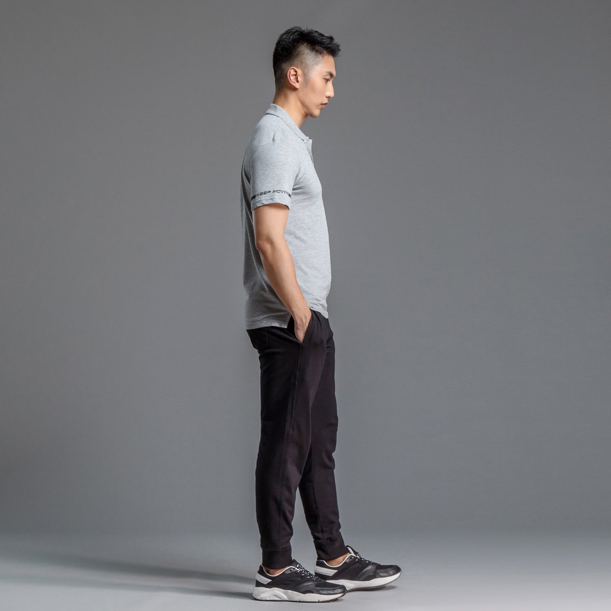 排汗干爽 男款短袖polo衫 生活系列