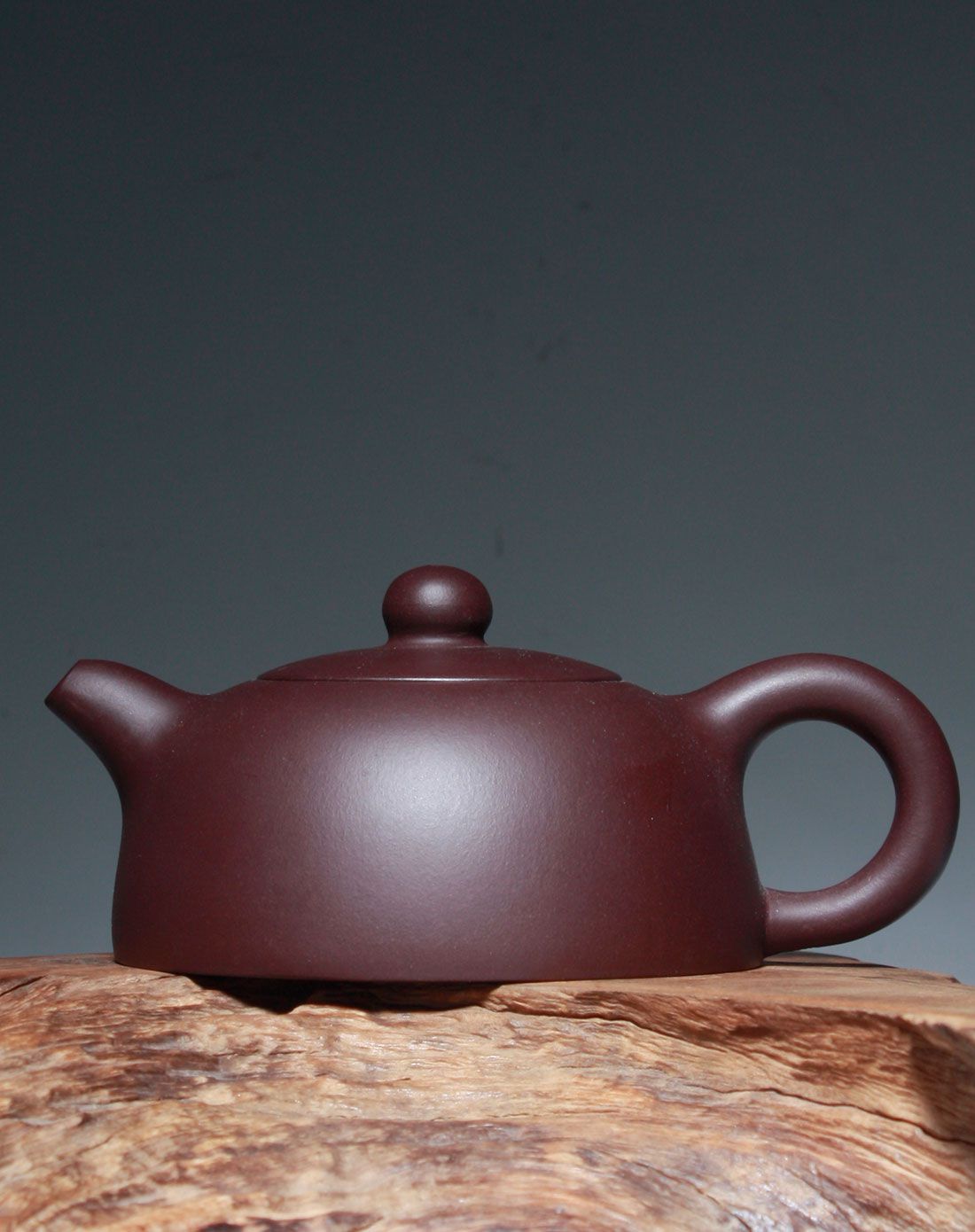 付清华-小半月(紫)紫砂壶120ml