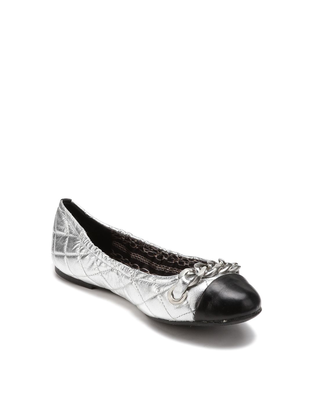 银色淑女百搭单鞋