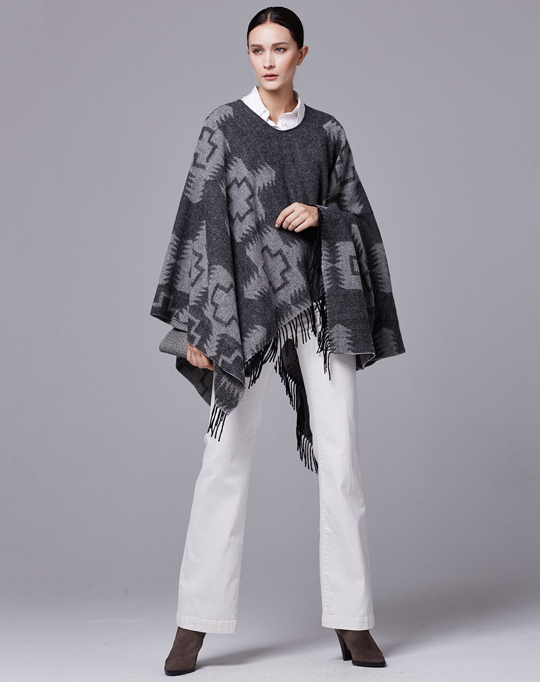 印第安羊毛斗篷