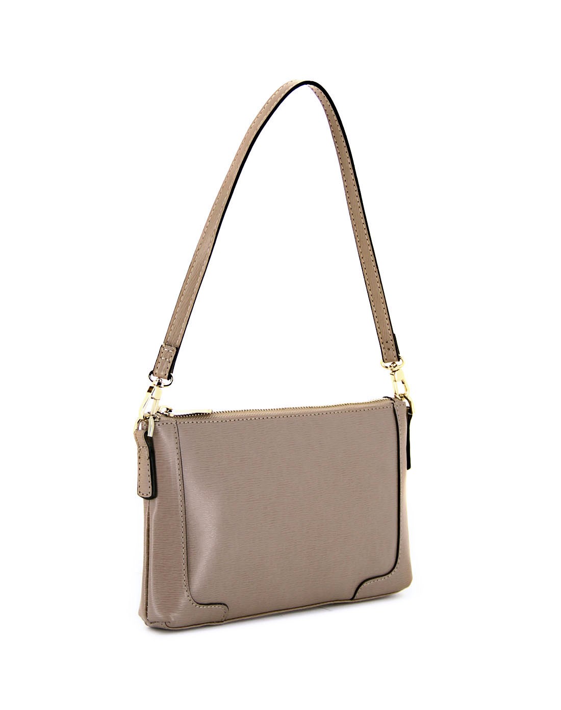 > pourchet女士灰褐色单肩包