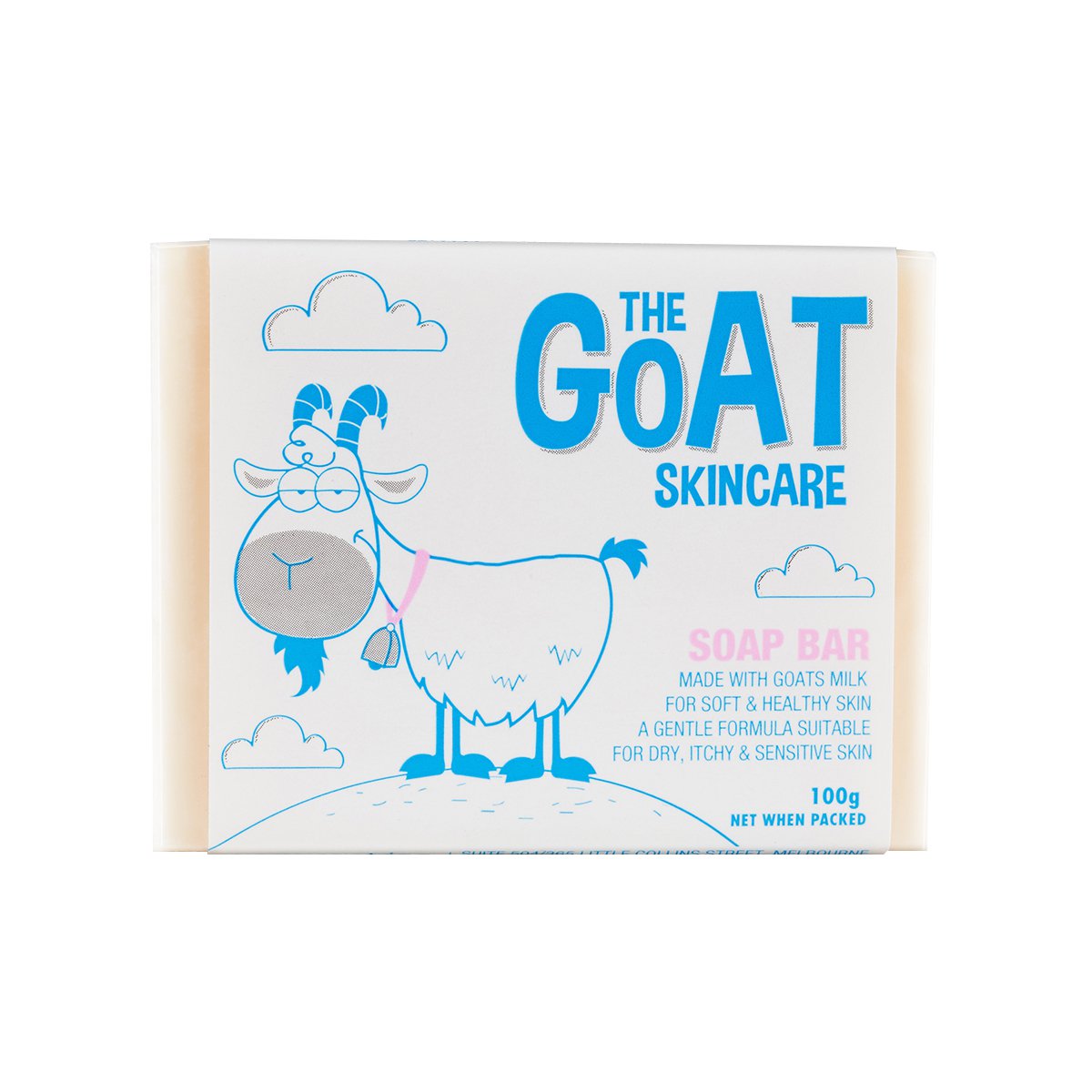 > 澳洲the goat skincare山羊奶皂 原味 100g