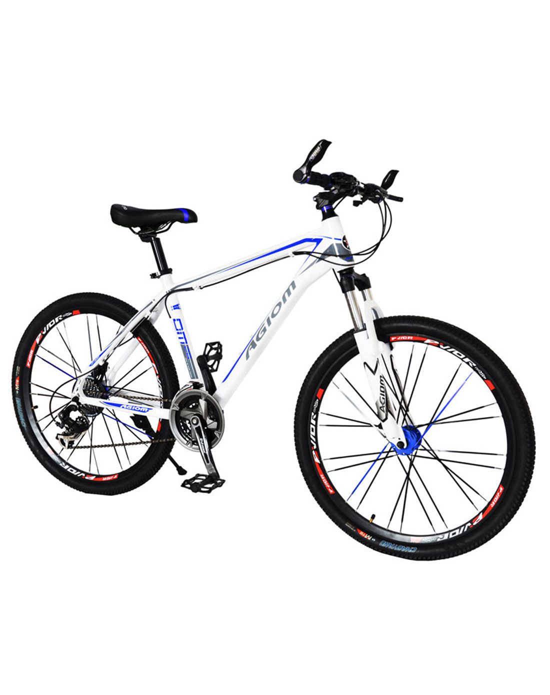 觉对feelright自行车直发货ag-f铝架可锁死前避震26寸禧玛诺24速双