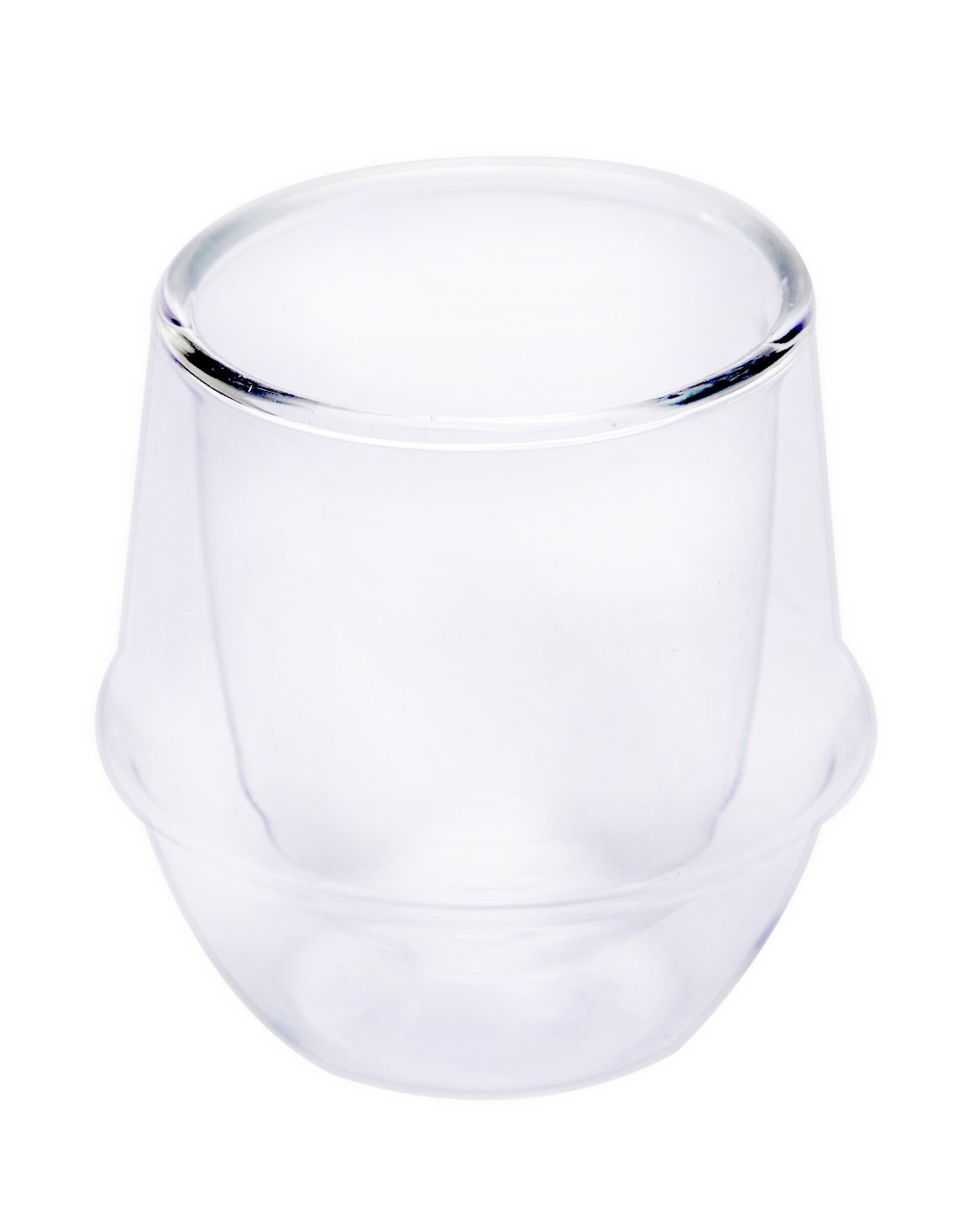 日本kinto 双层防烫隔热玻璃杯子80ml