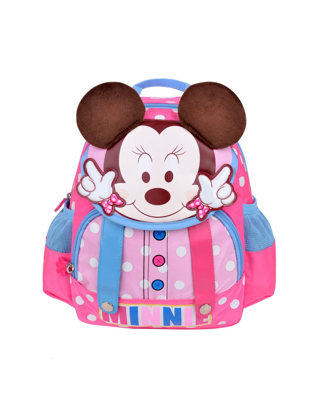 迪士尼disney&芭比barbie儿童用品专场女童玫红卡通幼儿包dsm808153