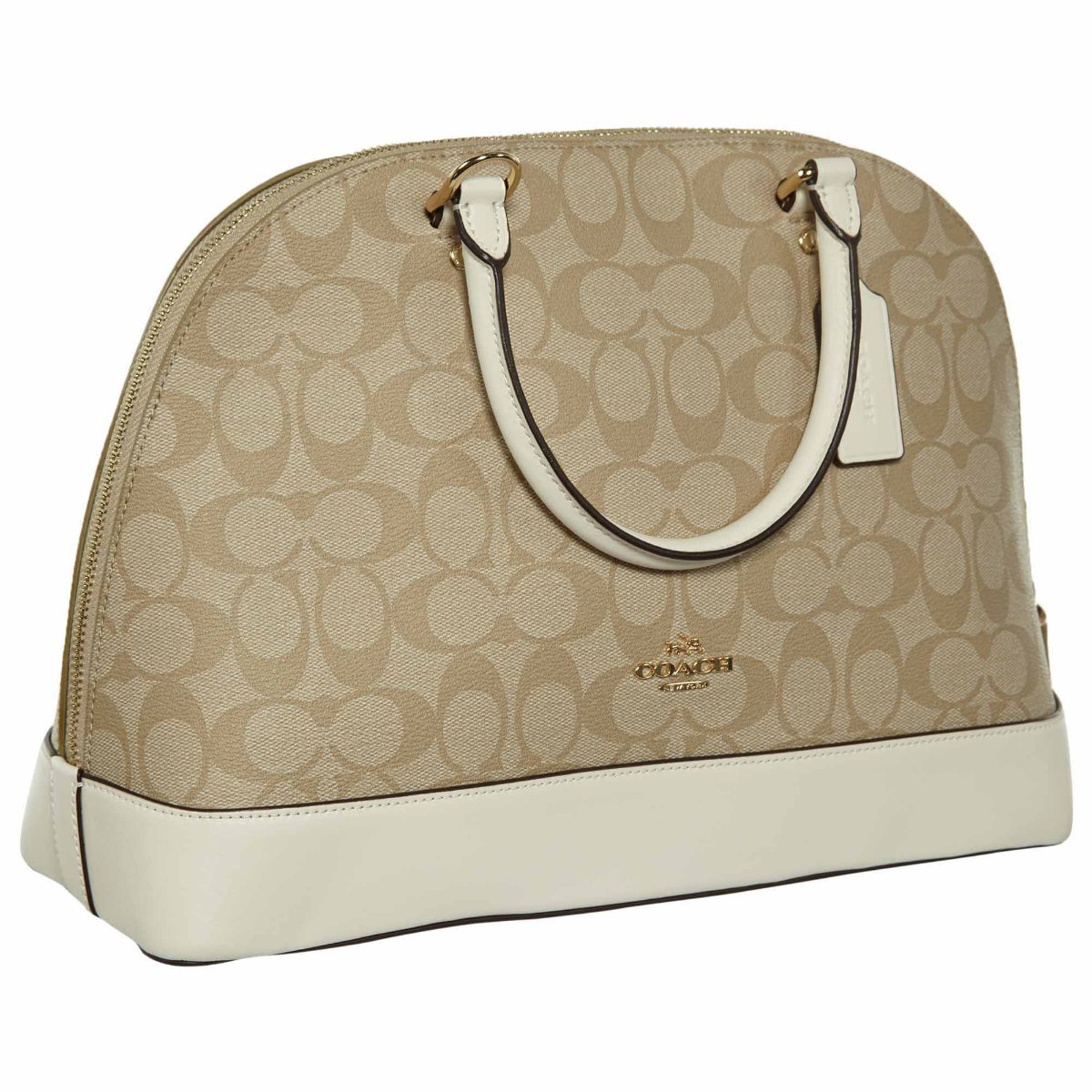 > coach/蔻驰 sierra 女士大号pvc贝壳包 手提包