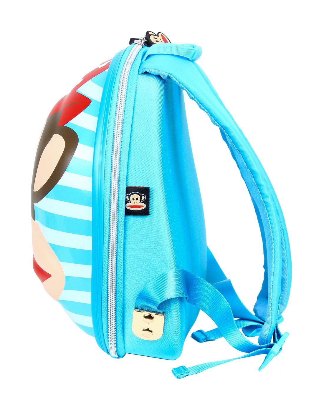 paul frank/大嘴猴浅蓝男童卡通书包