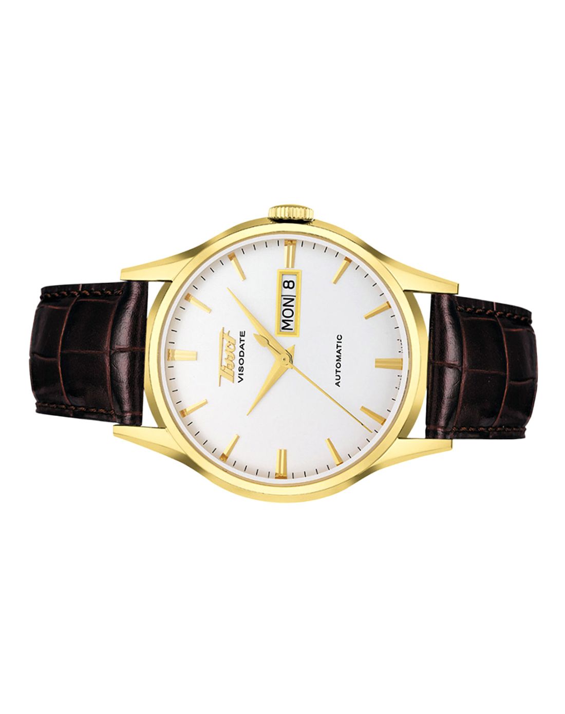 天梭tissot手表专场 heritage visodate 唯思达系列 自动机械男表 t