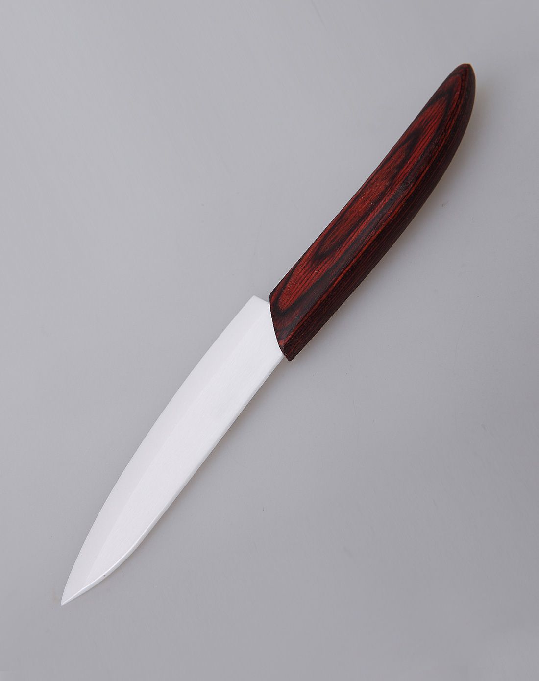 红木柄白晶系列-3英寸-陶瓷刀削苹果小刀